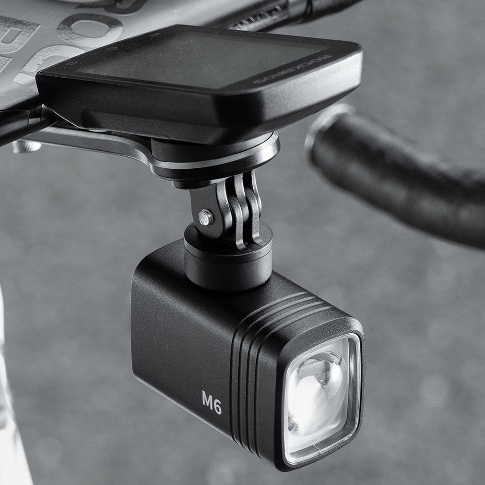 Rockbros M6 1000 lm front rechargeable bike light 2800 mAh - black_8