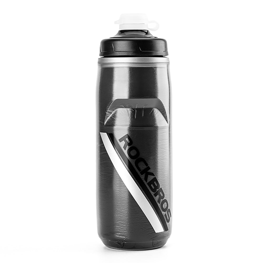 Rockbros Thermal Bike Bottle 620 ml BPA Free - Gradient Black_0
