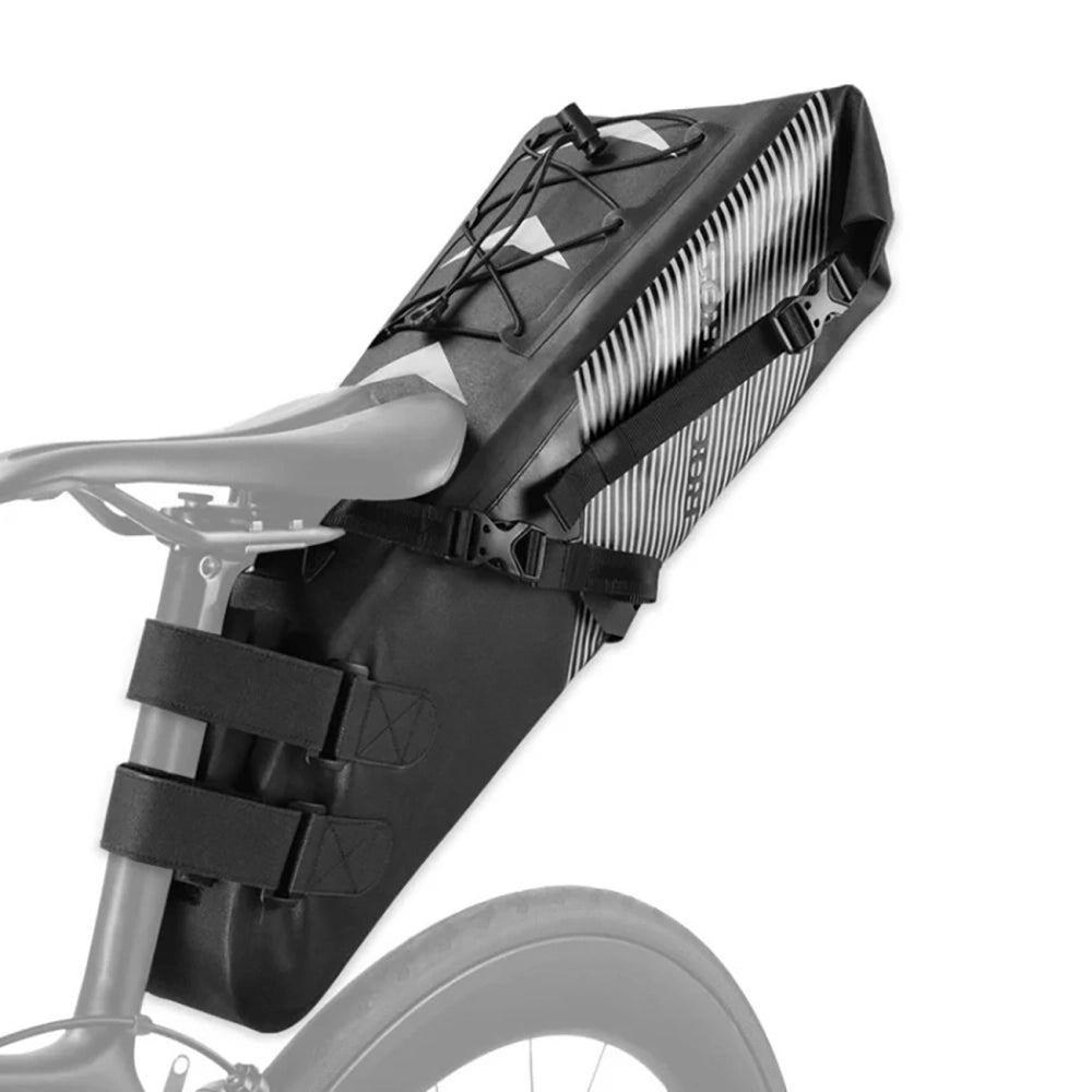 Rockbros AS-013 10L Seat Bag - Black_0