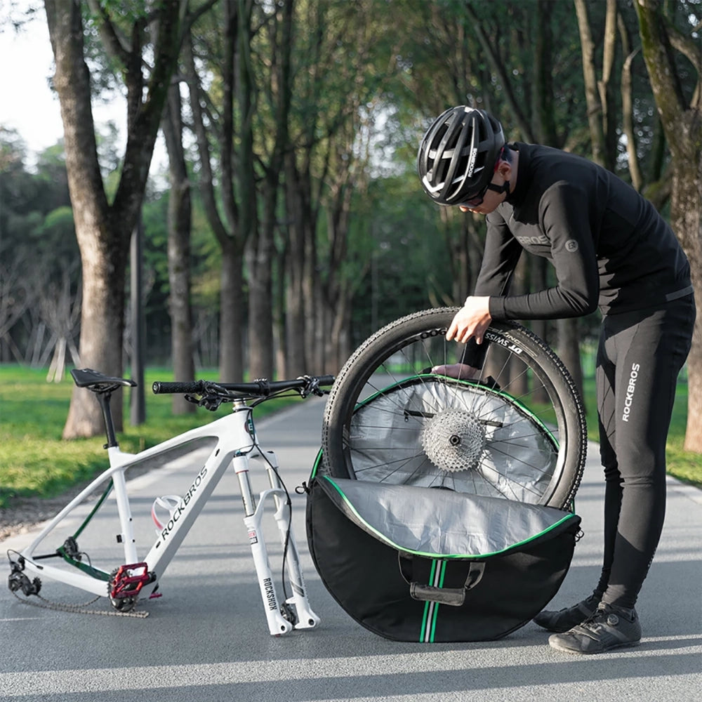 Rockbros D40 transport cover for ø74cm wheel - black_10