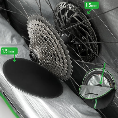 Rockbros D40 transport cover for ø74cm wheel - black_3