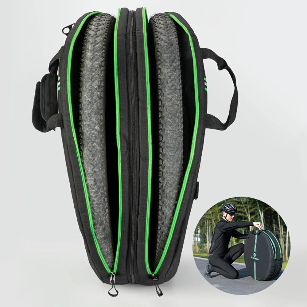 Rockbros D40 transport cover for ø74cm wheel - black_4