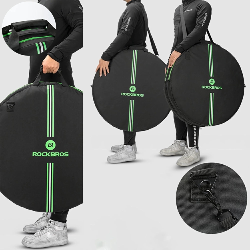 Rockbros D40 transport cover for ø74cm wheel - black_6