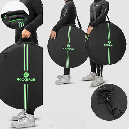 Rockbros D40 transport cover for ø74cm wheel - black_6
