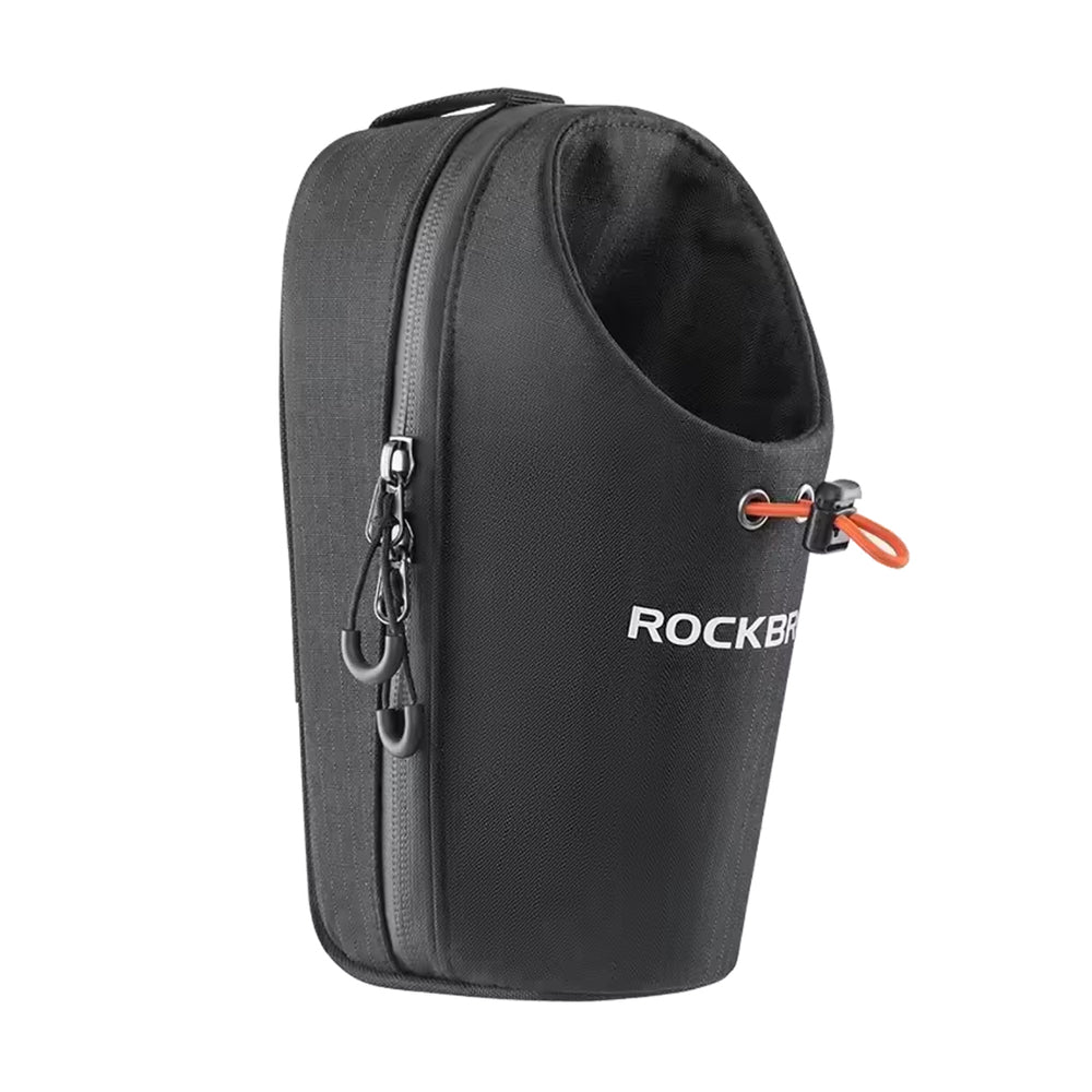 Rockbros P002 Handlebar Bag Compatible with Scooters and Folding City Bikes 1.5L - Black_0