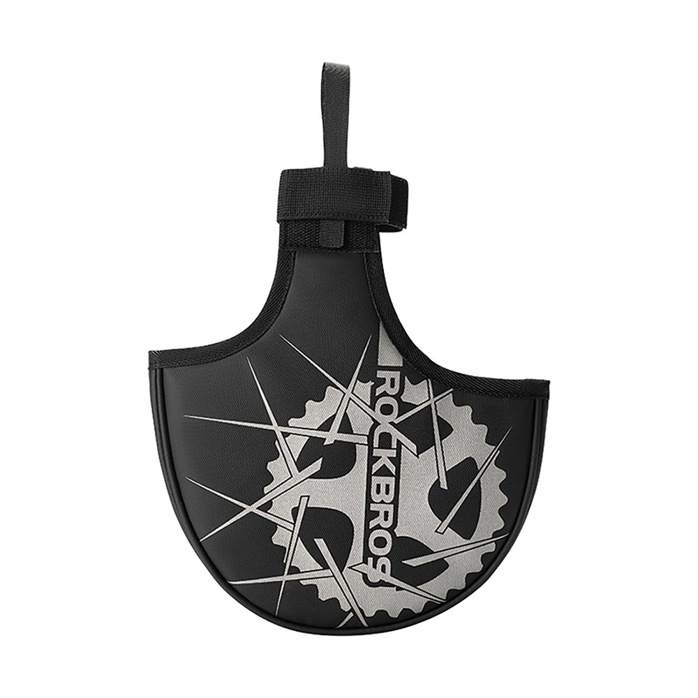 Rockbros D76 Crankset Transport Cover - Black and Gray_0