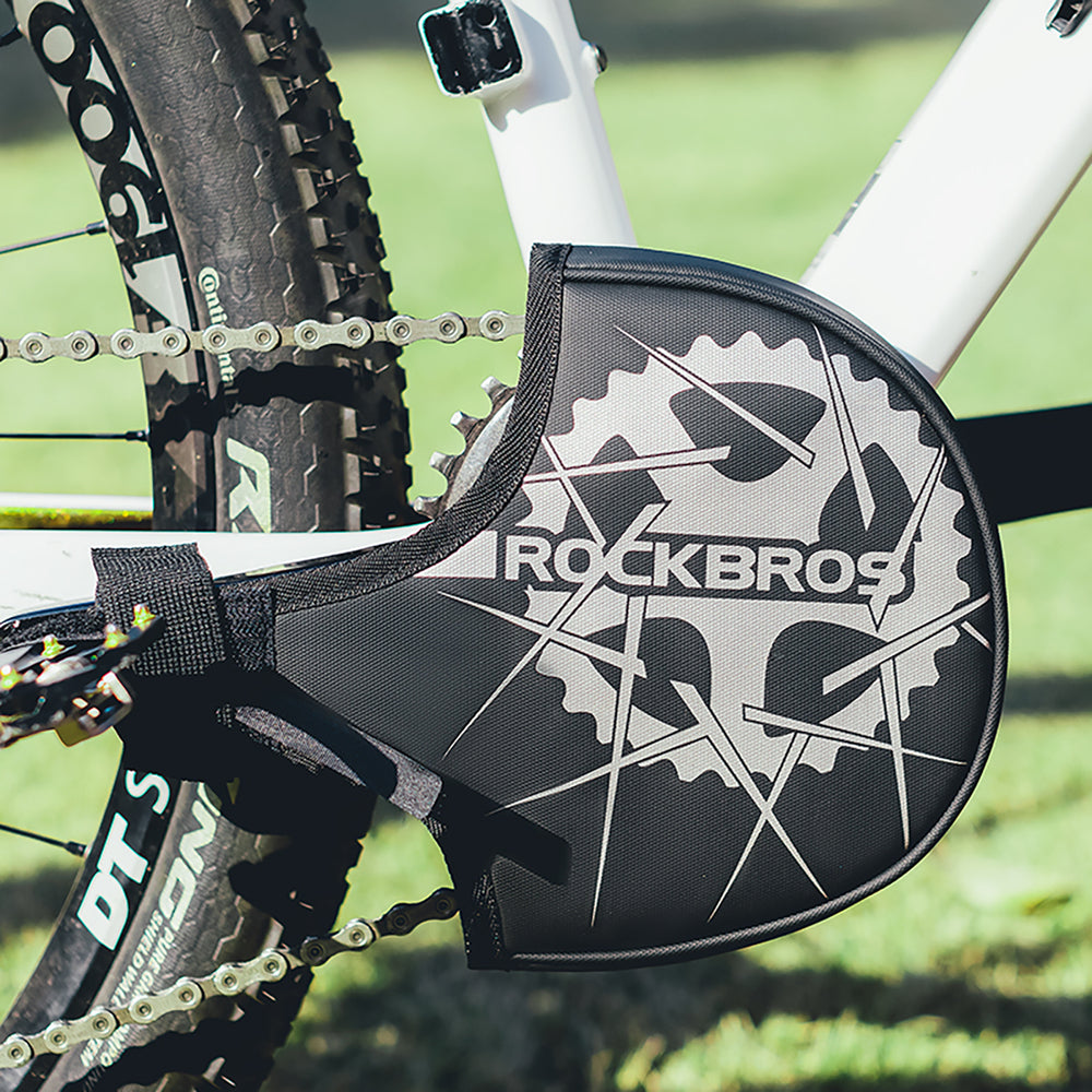 Rockbros D76 Crankset Transport Cover - Black and Gray_5