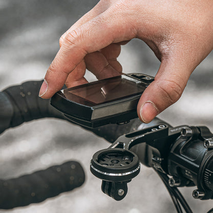 Rockbros FK-301 2-in-1 Handlebar Bike Mount for Computer/Navigator and Camera/Lighting - Black_9