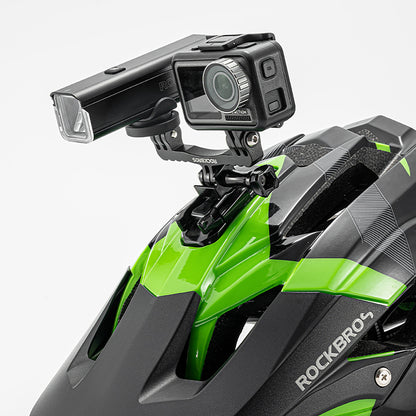 Rockbros FK-301 2-in-1 Handlebar Bike Mount for Computer/Navigator and Camera/Lighting - Black_3