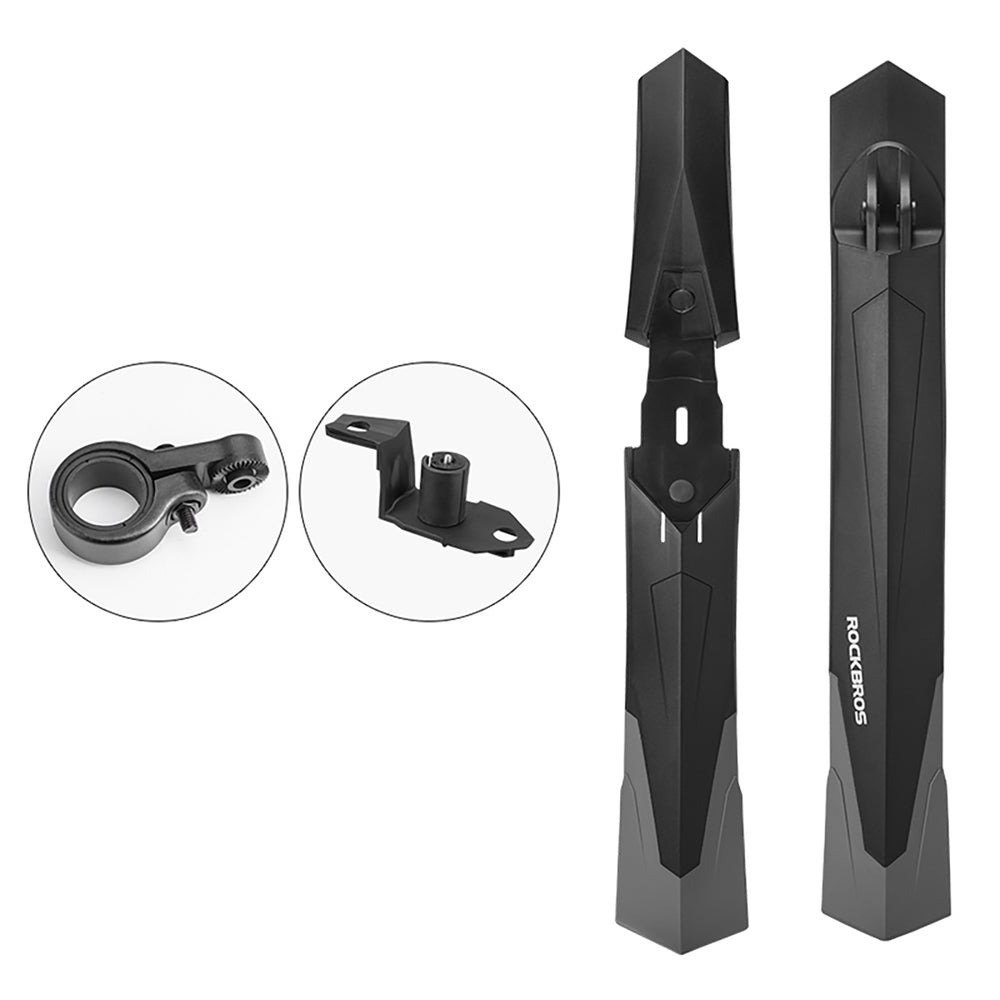 Rockbros DNB-890 Bicycle Fender Set - Black_1
