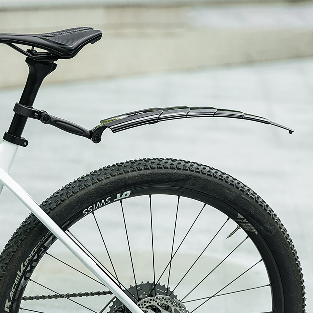 Rockbros FK-810 Folding Telescopic Bicycle Fender Set - Black_6
