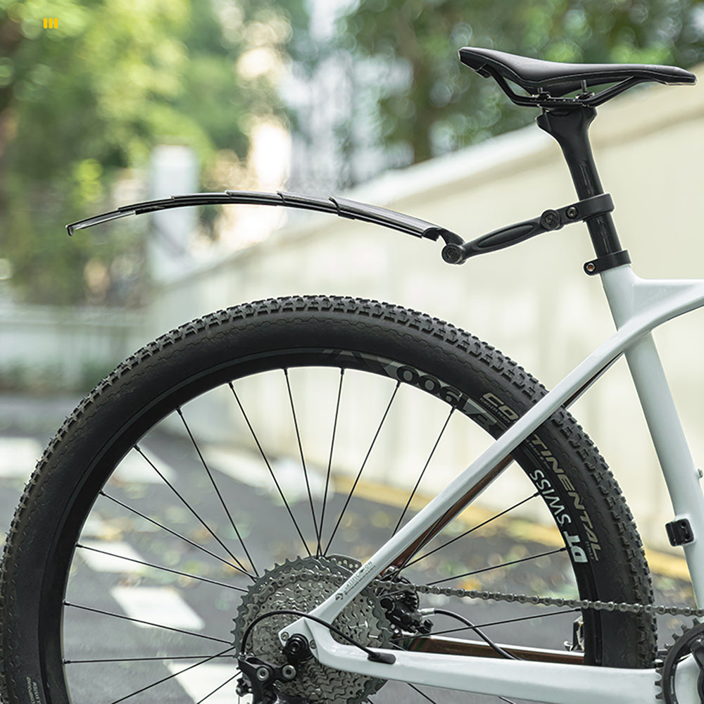 Rockbros FK-810 Folding Telescopic Bicycle Fender Set - Black_8