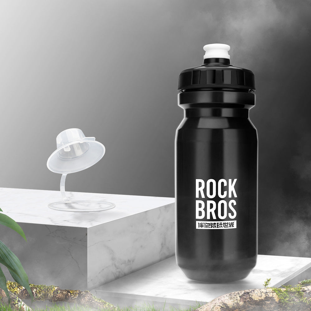 Rockbros 600 ml Bike Bottle - Black_2