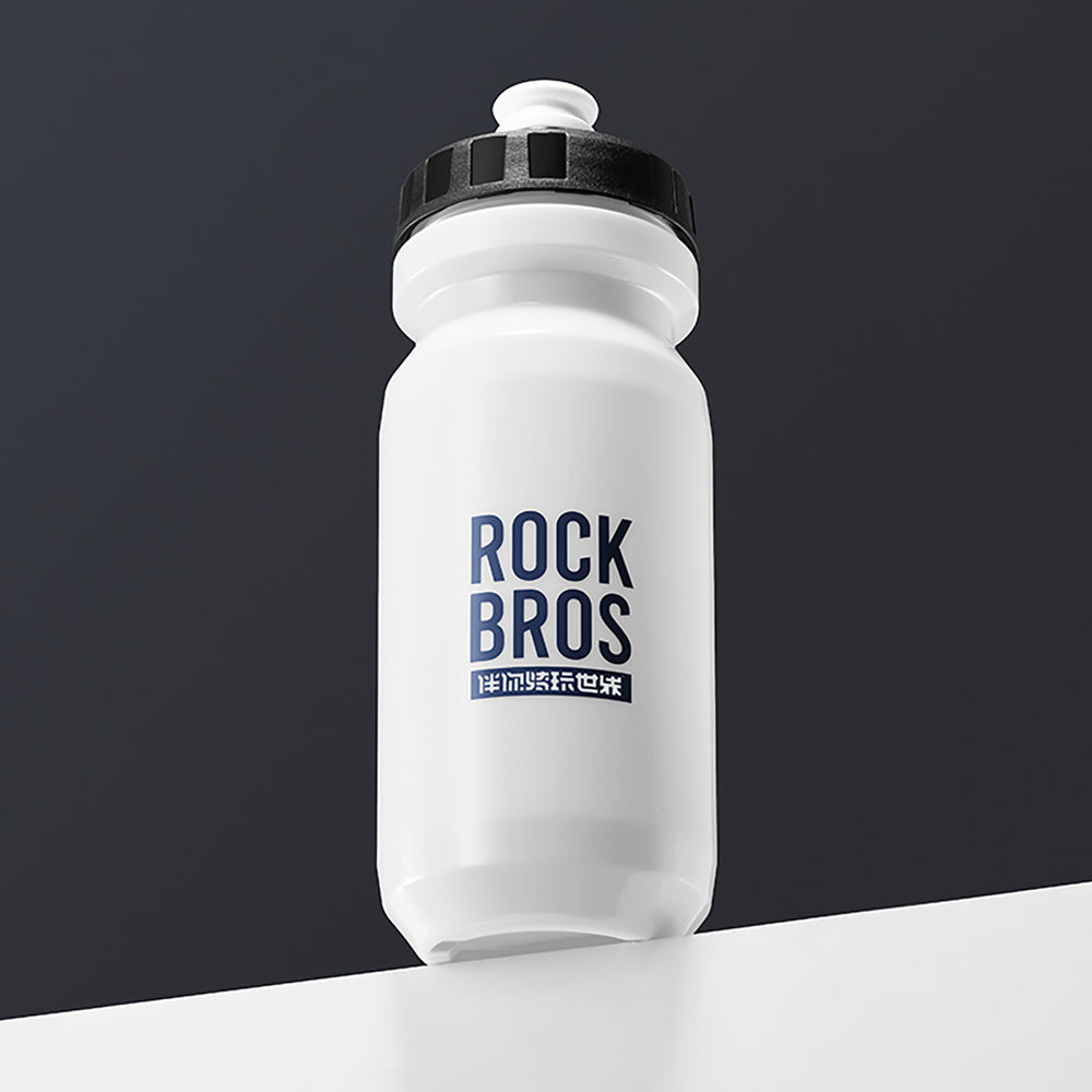 Rockbros 600 ml Bike Bottle - White_1