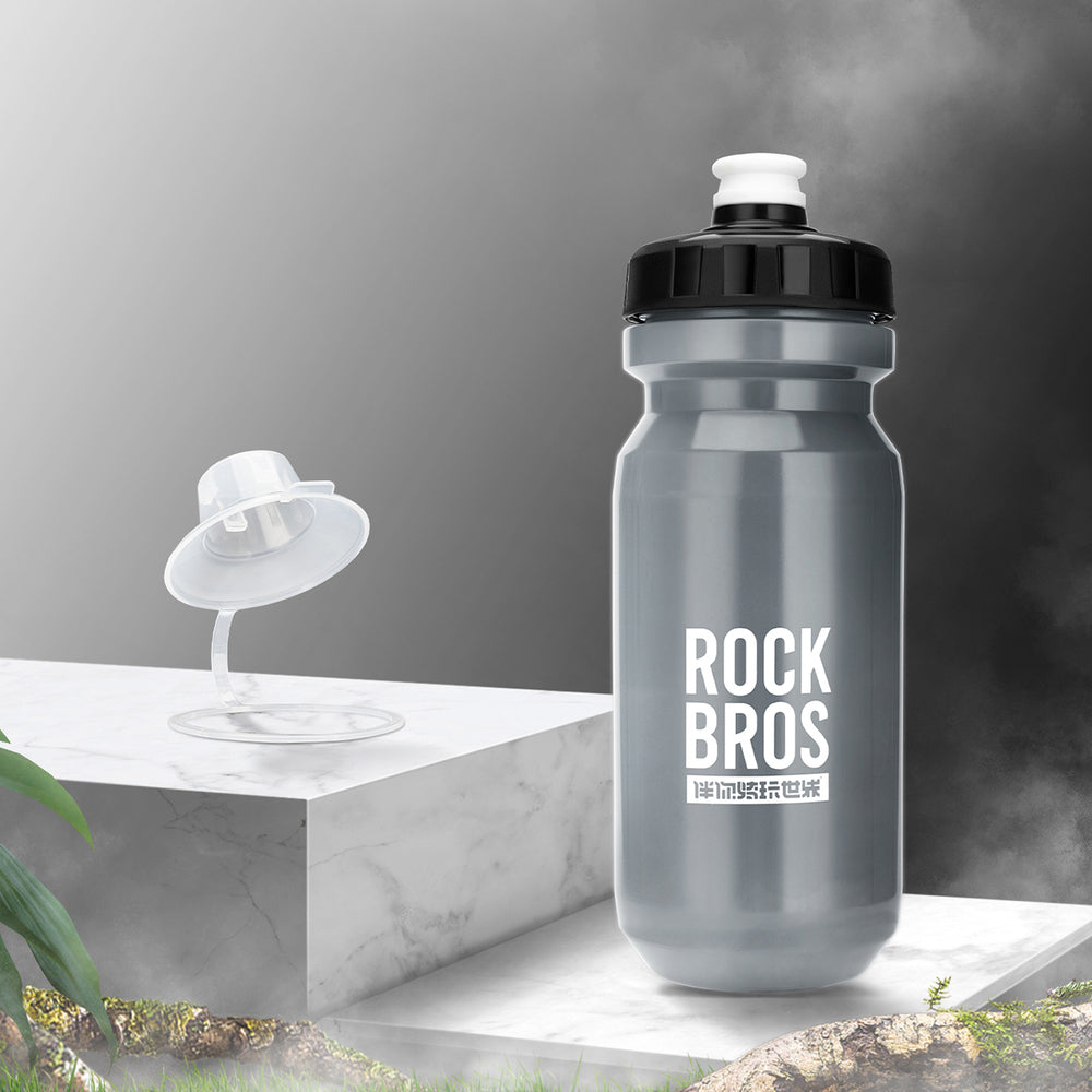 Rockbros 600 ml Bike Bottle - Gray_2