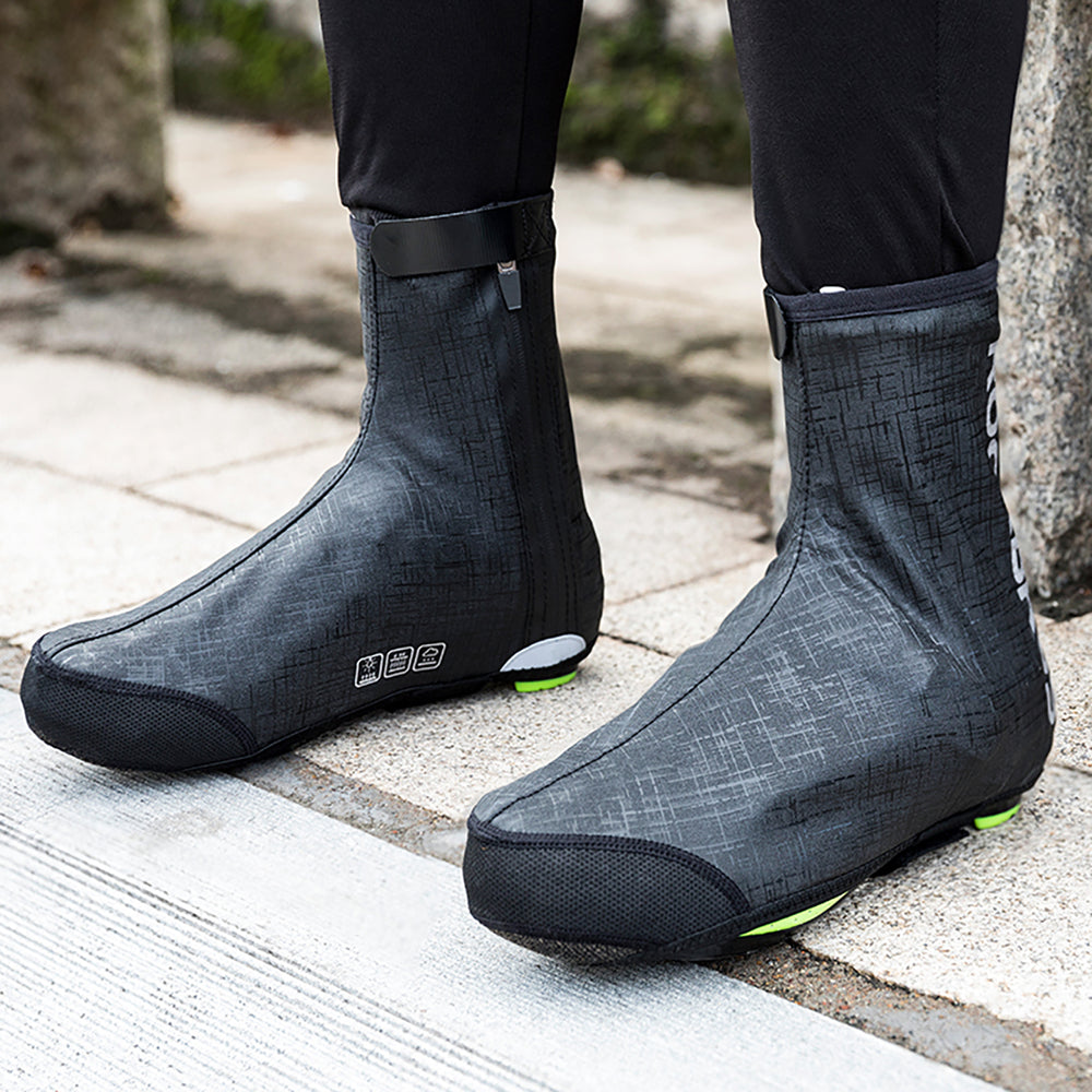 Rockbros LF1081 Windproof Waterproof Shoe Covers 42-46 cm - Black_10