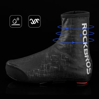 Rockbros LF1081 Windproof Waterproof Shoe Covers 42-46 cm - Black_5