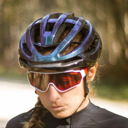 Rockbros HC-58C-L Bike Helmet 58-61 cm - Blue Chameleon_1