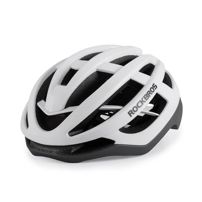 Rockbros HC-58WG-M Bike Helmet 55-58 cm - White-Gray_0