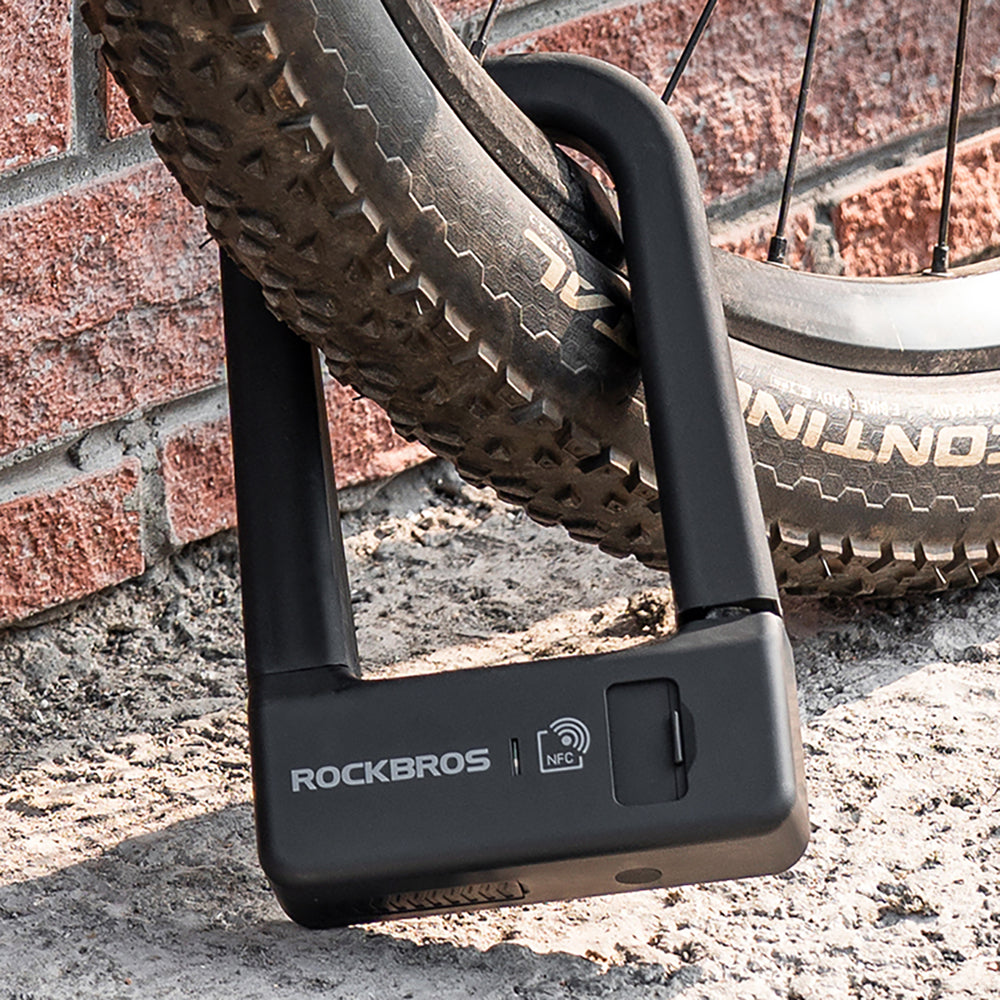 Rockbros RBNS1 SMART Bike Lock with NFC Reader - Black_9