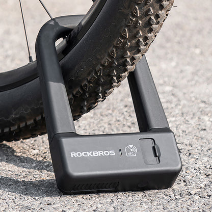 Rockbros RBNS1 SMART Bike Lock with NFC Reader - Black_4