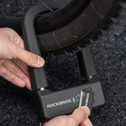 Rockbros RBNS1 SMART Bike Lock with NFC Reader - Black_5