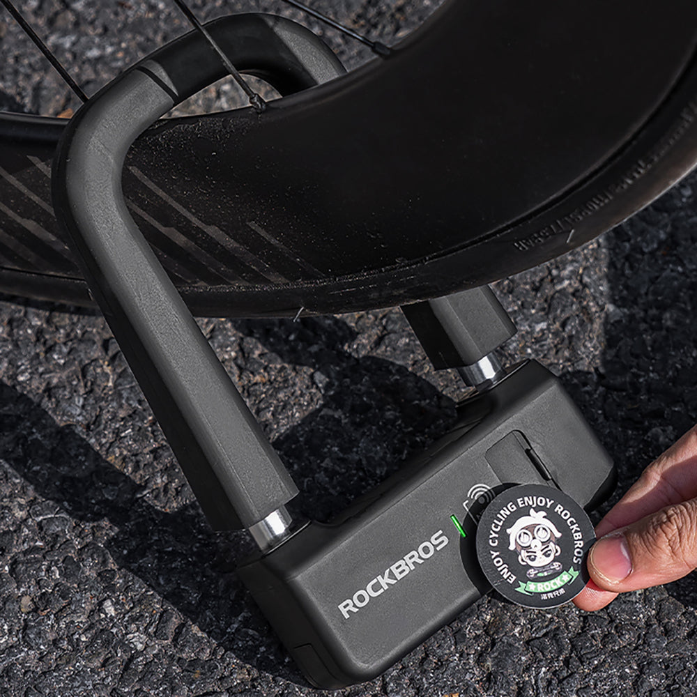 Rockbros RBNS1 SMART Bike Lock with NFC Reader - Black_6