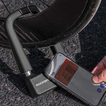 Rockbros RBNS1 SMART Bike Lock with NFC Reader - Black_7