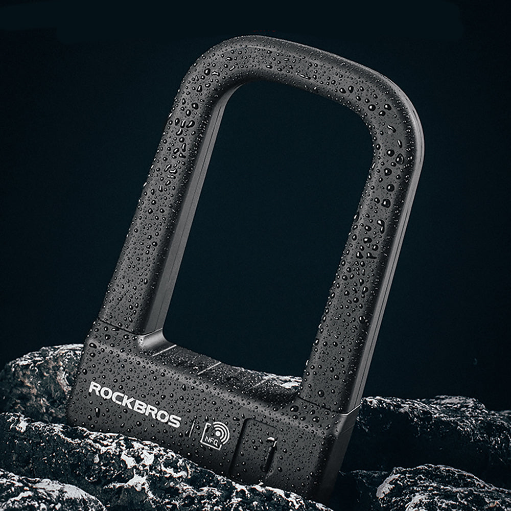 Rockbros RBNS1 SMART Bike Lock with NFC Reader - Black_8