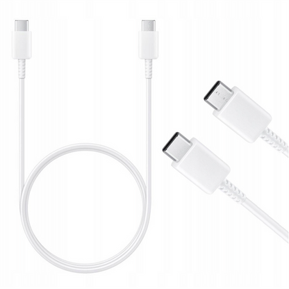 Samsung EP-DA905BBE USB-C - USB-C 3A Cable 1m (Bulk - Replacement Packaging) - Black_1