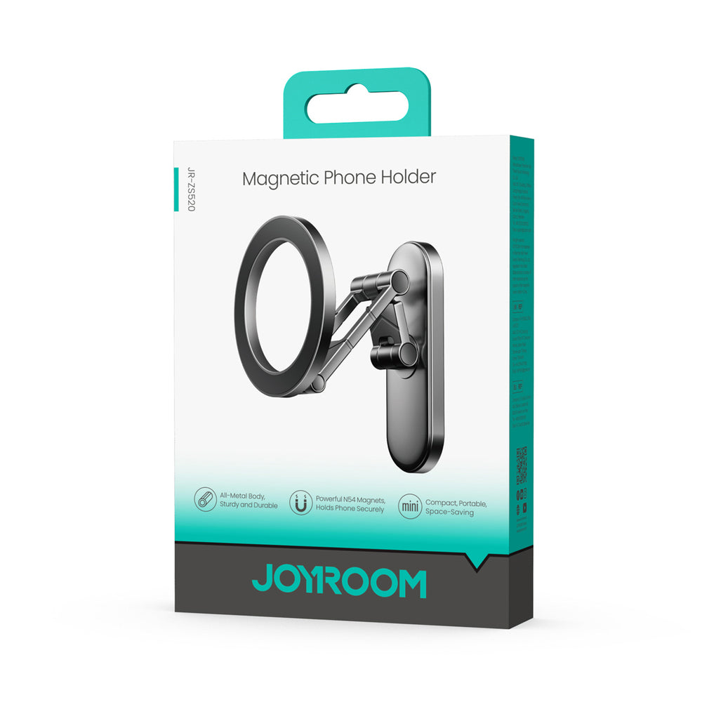 Joyroom JR-ZS520 magnetic phone holder for metal surfaces - titanium_5
