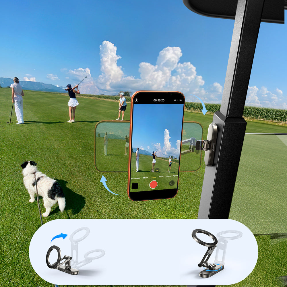 Joyroom JR-ZS520 magnetic phone holder for metal surfaces - titanium_6