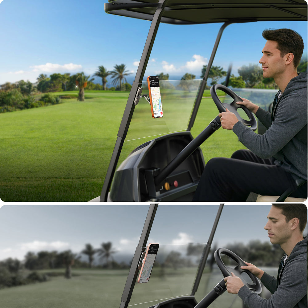 Joyroom JR-ZS520 magnetic phone holder for metal surfaces - titanium_7