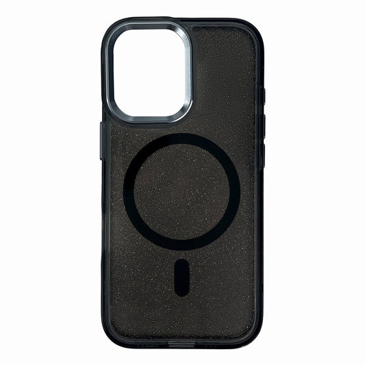 Glitter Case for Samsung Galaxy A37 Compatible with MagSafe - Black_0