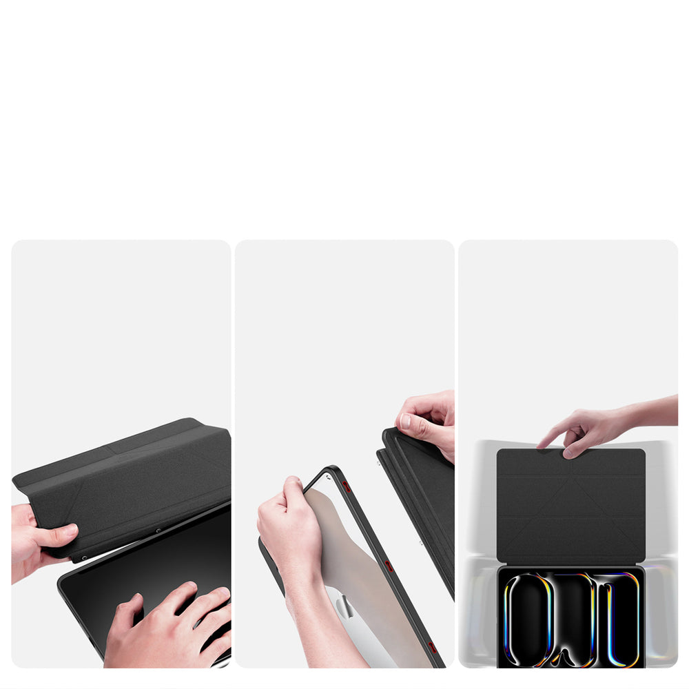 Dux Ducis Magi Case for iPad Pro 11" (2024/2025) with Stand - Black_2