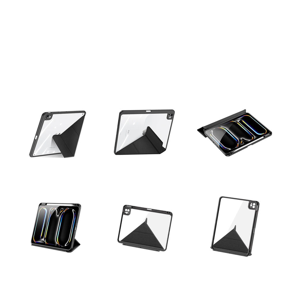 Dux Ducis Magi Case for iPad Pro 11" (2024/2025) with Stand - Black_4