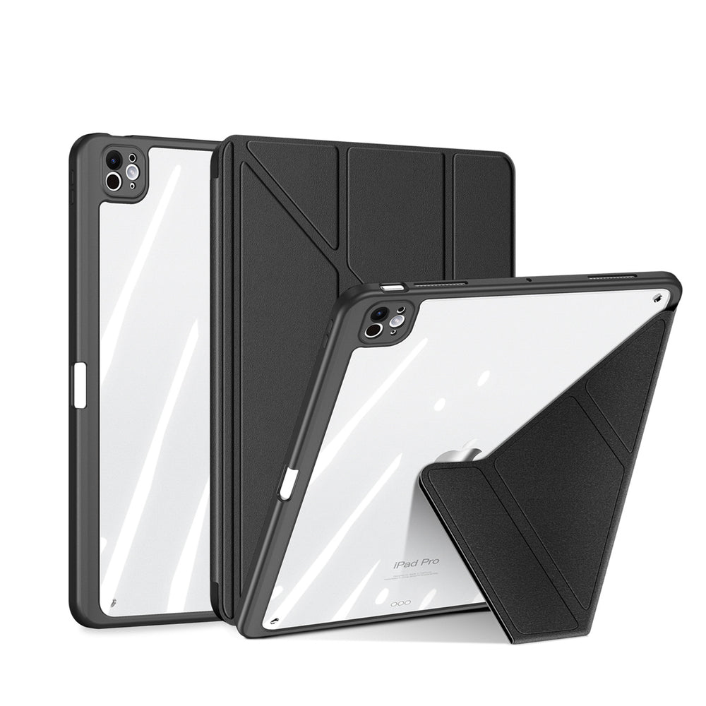 Dux Ducis Magi Case for iPad Pro 13" (2024/2025) with Stand - Black_0