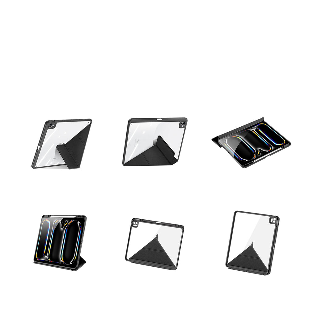Dux Ducis Magi Case for iPad Pro 13" (2024/2025) with Stand - Black_4