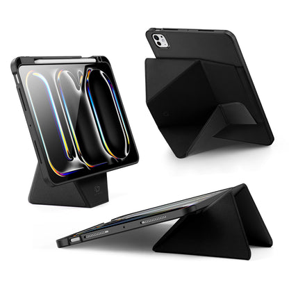 Dux Ducis Vers Case for iPad Pro 11" (2024/2025) with Stand and Apple Pencil Holder - Black_1