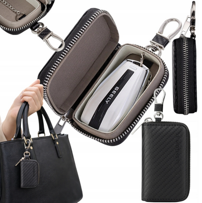 Wozinsky WBS-20 RFID Anti-Theft Car Key Case - Faraday Cage - Black_0