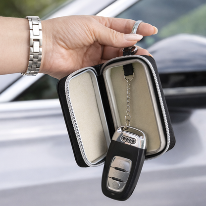 Wozinsky WBS-20 RFID Anti-Theft Car Key Case - Faraday Cage - Black_3