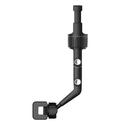 Adjustable car rearview mirror holder for smartphone black - OUTLET_6