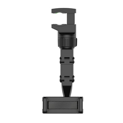 Adjustable car rearview mirror holder for smartphone black - OUTLET_8