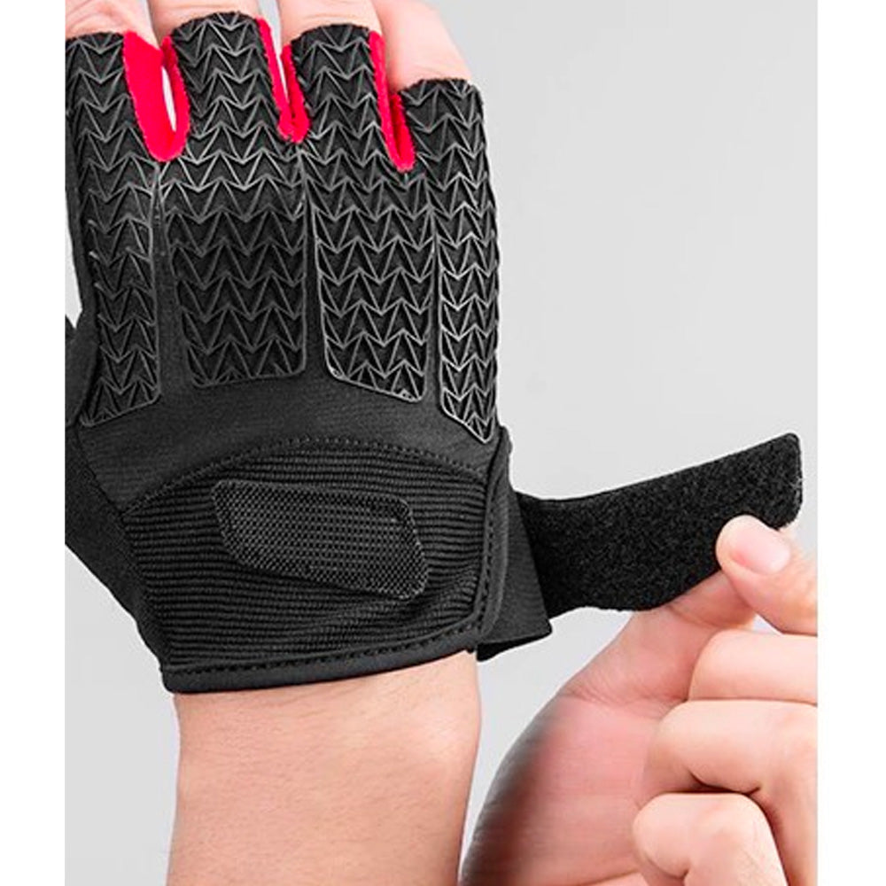 Rockbros S169BR XXL cycling gloves with gel inserts - black and red - OUTLET_7