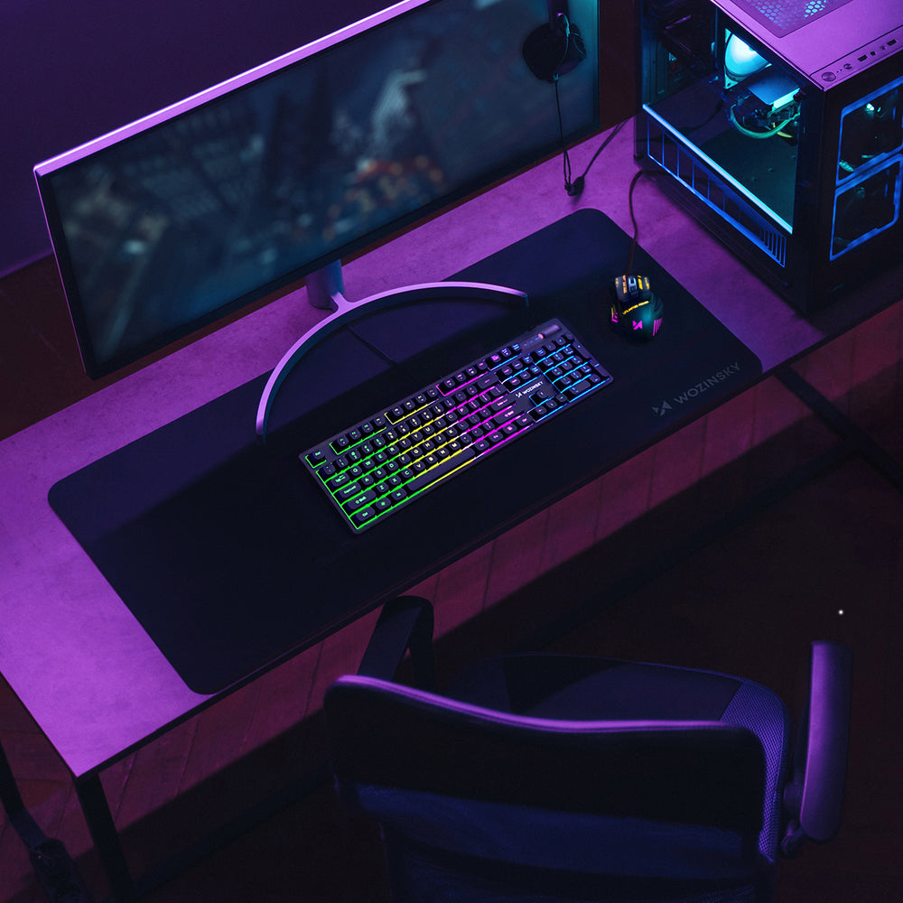 Wozinsky WPD-B1000 gaming desk pad XXL 1000x500mm waterproof - black_6