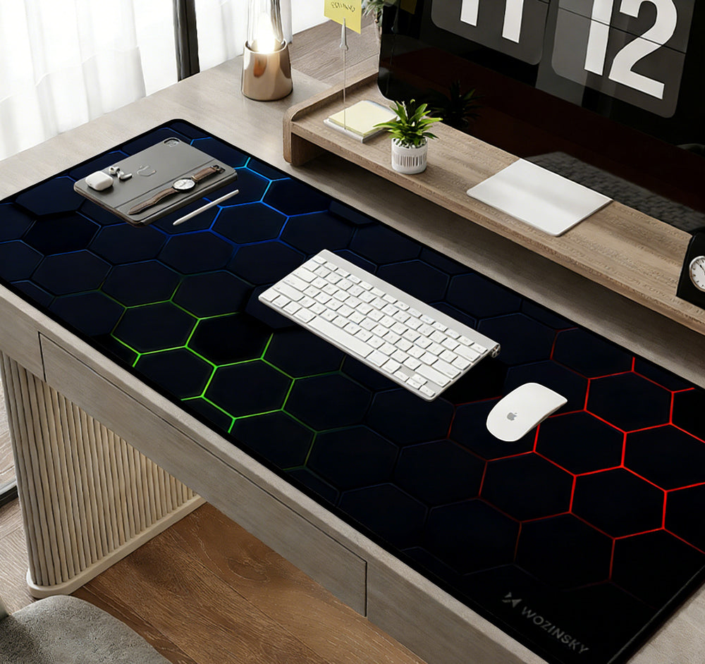 Wozinsky WPD-B800 Gaming Desk Pad 800x300mm Waterproof with Pattern - Black_4