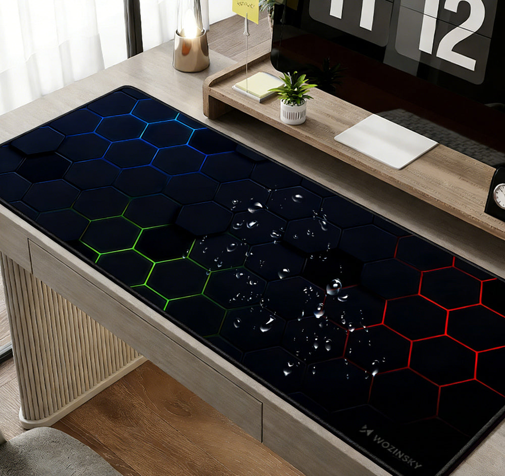 Wozinsky WPD-B800 Gaming Desk Pad 800x300mm Waterproof with Pattern - Black_5
