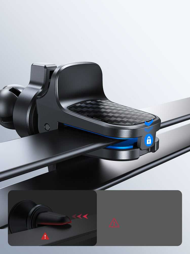 Joyroom car phone holder for air vent black (JR-ZS377) - OUTLET_9