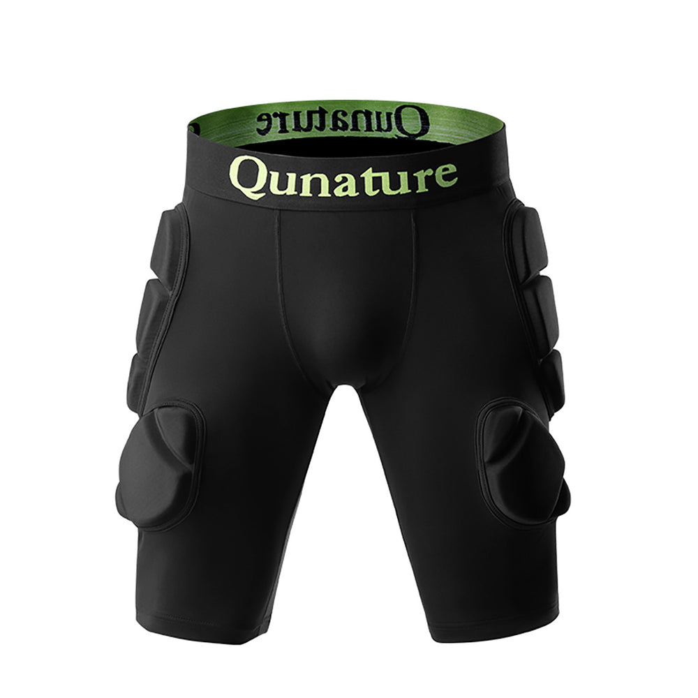 Qunature Ski Hip Protectors - Advanced XL Skis Snowboard Skates - Black_0