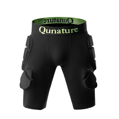 Qunature Ski Hip Protectors - Advanced XL Skis Snowboard Skates - Black_0